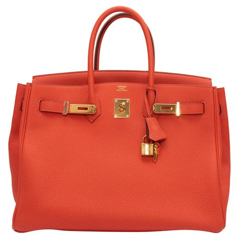 hermes birkin bag 35 cm capucine photo|Hermes Birkin leather.